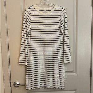 Old Navy Black and White Striped Top